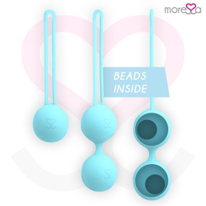 MORESSA - SET OSIAN PREMIUM IN SILICONE TURCHESE